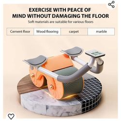 Elbow Support Automatic Rebound Abdominal Wheel Ab Roller for Abdominal Exercise Machine