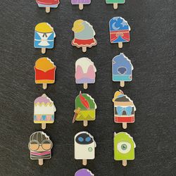 Disney Popsicle pin set