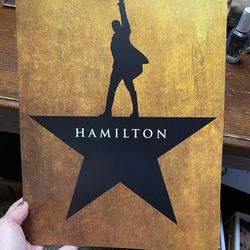 HAMILTON- Official Broadway Souvenir Program