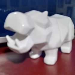Porcelain Hippo