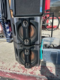 Sony SS-ZX99i X-Round speakers