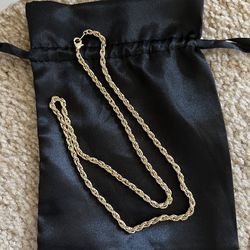 14k gold plated necklace