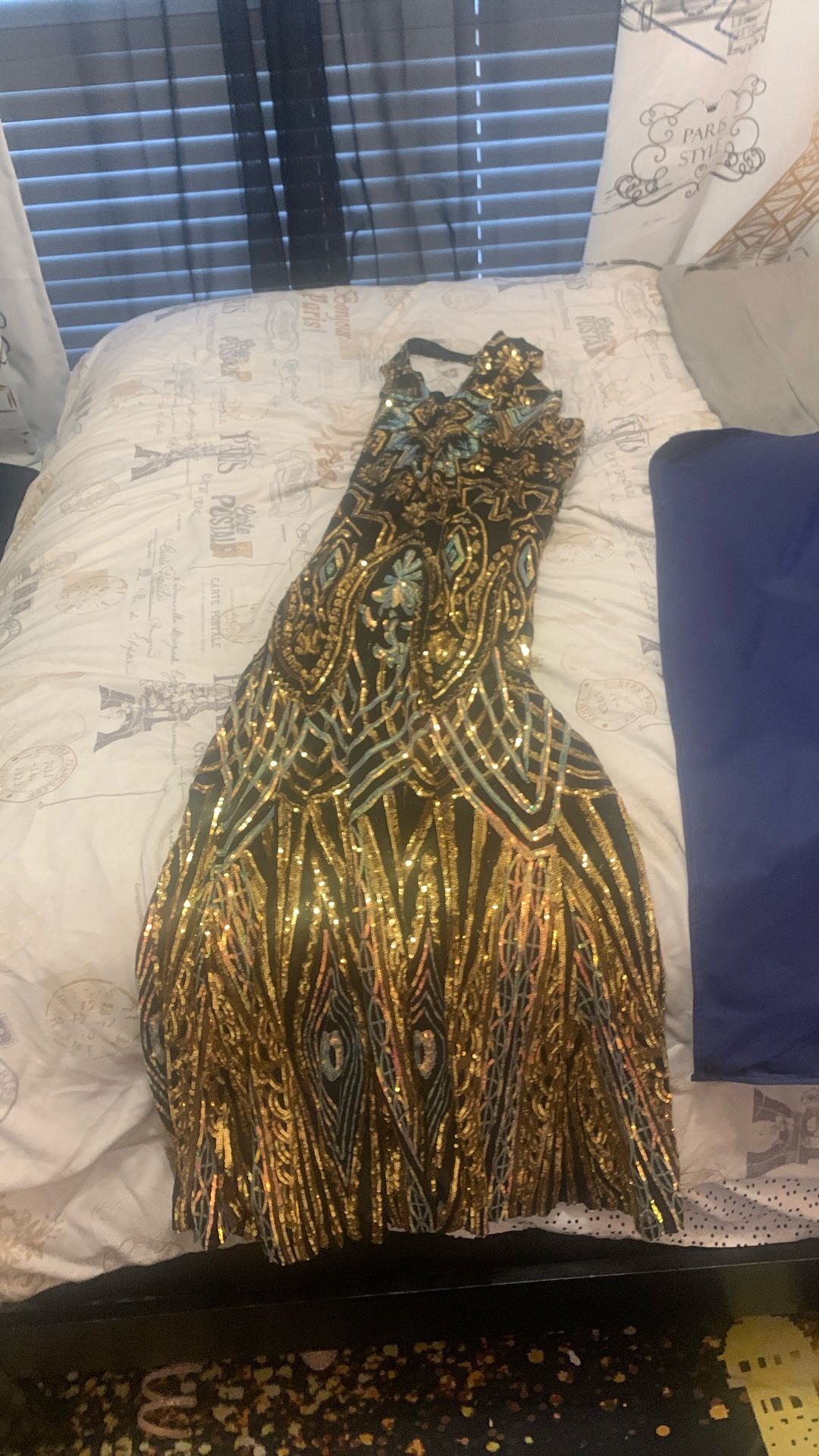Gold Prom Dress