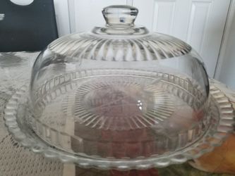 Princess House Glass Bread Container