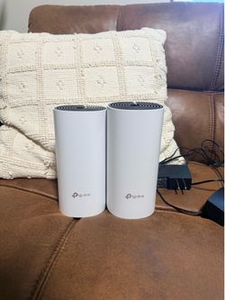 TP-Link Deco Mesh WiFi System (2-Pack) with Power Adapters