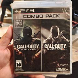 Call Of Duty Black Ops / Black Ops 2 Combo Pack (Playstation 3 / Ps3)