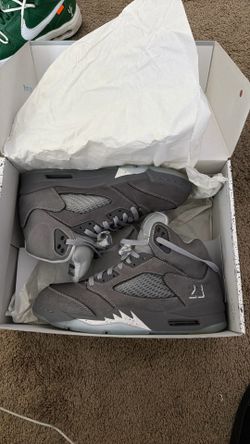 Air Jordan 5s Wolf Grey sz 9.5.  $160 obo no trades