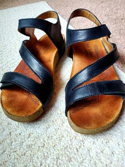 Leather Sandal JOSEPH SIEBEL made in Germany 9.5