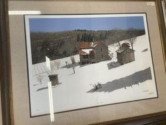 Bob Timberlake’s signed Painting 