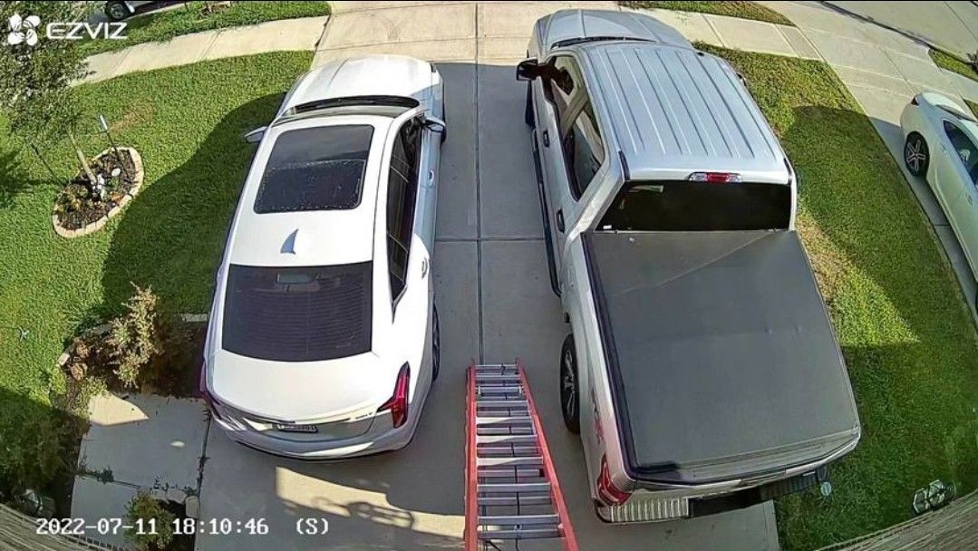 4 Camaras De Seguridad 4 CCTV Security Cameras With Recorder❗️INSTALLED❗️INSTALADAS 💯