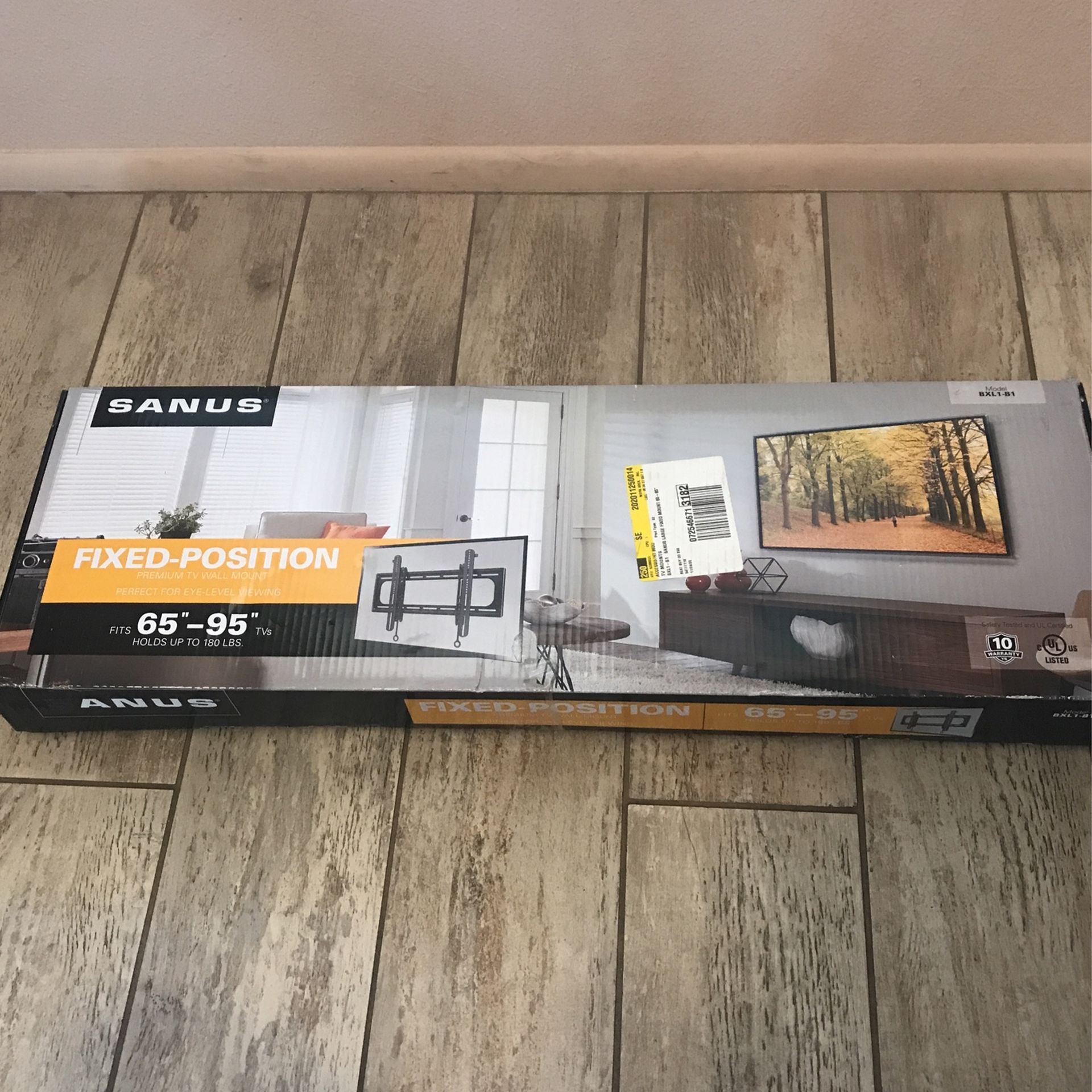 New Sanus Fixed position permanent TV wall mount BXL1B1 for Sale in