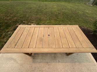 Outdoor table