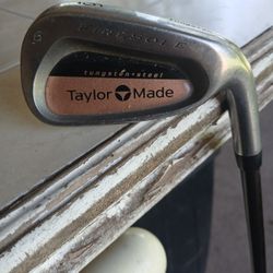 Taylor Made FireSole 6 iron..with bubble shaft Stiff Flex