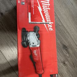 11 Amp Corded 4-1/2 in. Small Angle Grinder with Lock-On Paddle Switch