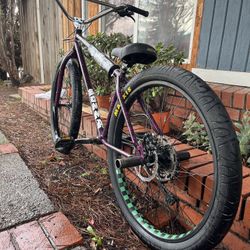 27.5 Purple Splatter Bomma (Upgraded, No stock parts)