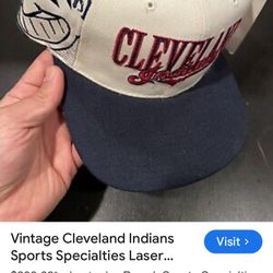 Vintage Cleveland Indians Ballcap