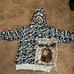 Bape full zip