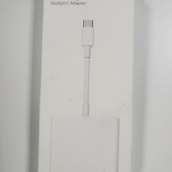 
Apple USB Type-C Digital AV Multiport Adapter  (White)