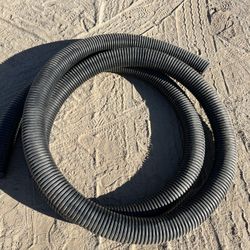 Corrugated Plastic Discharge Hose — 32ft Length