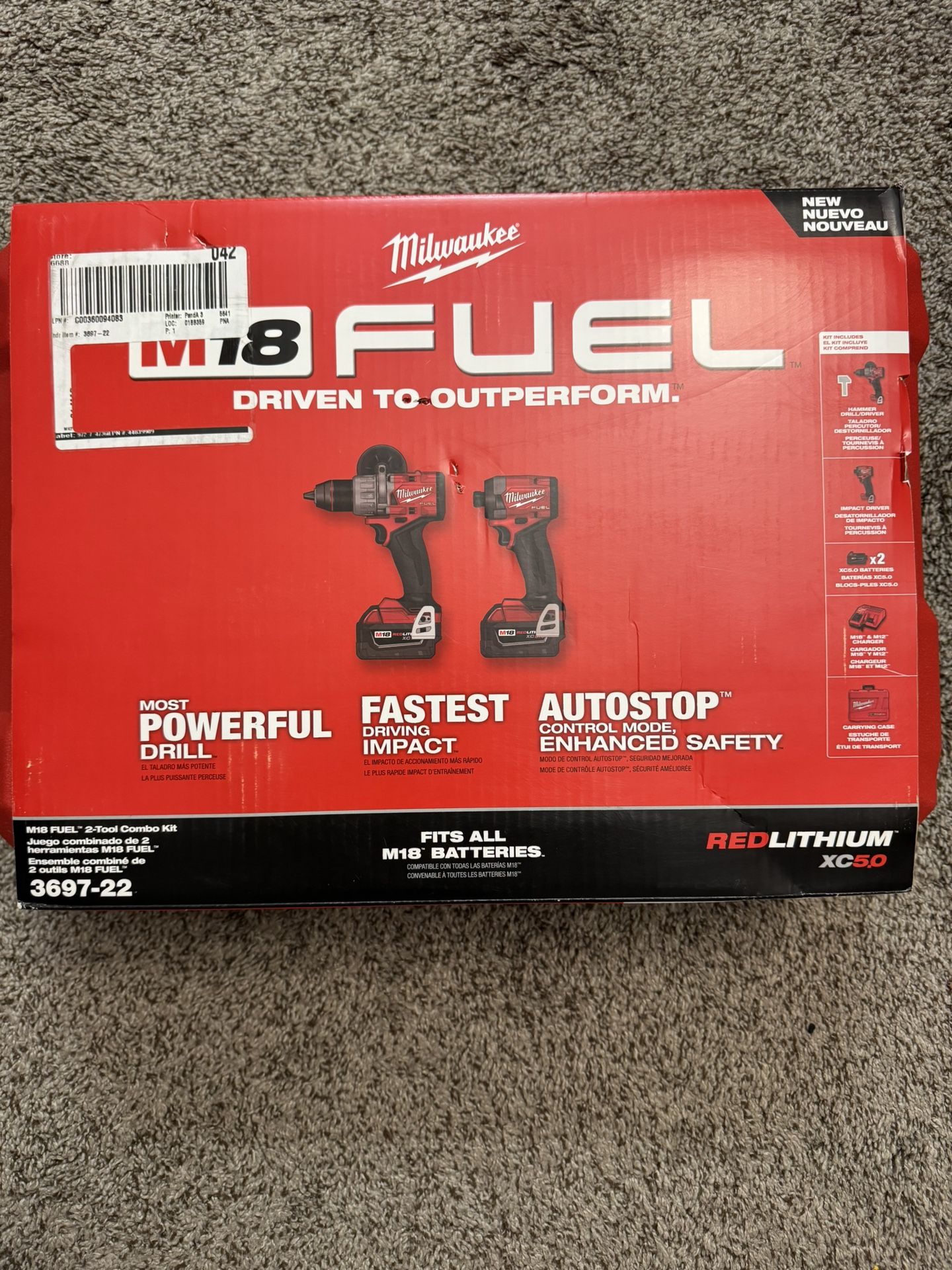 M18 Milwaukee Drills