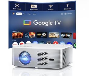 Google TV Projector 4K Support 