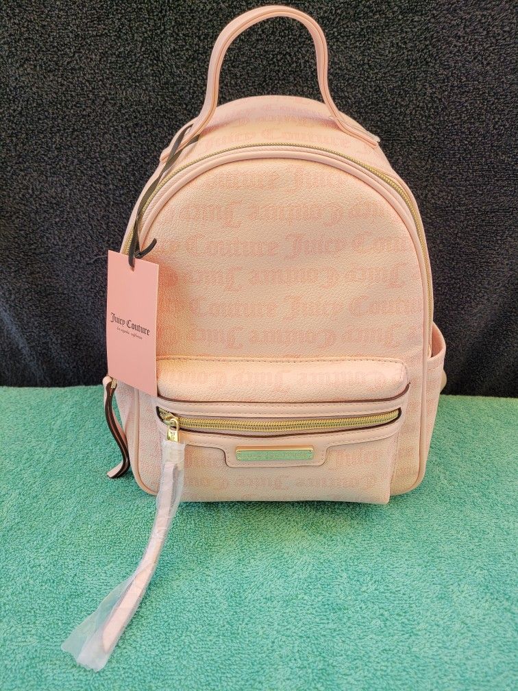 Juicy Couture Gothic Dots Powder Bestsellers Rosie Pink Women’s Mini Backpack