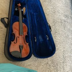 Handcrafted Palatino Violin- Missing Bridge