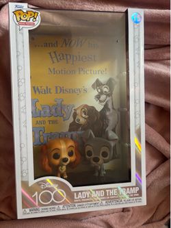 Lady and the Tramp Movie Funkopop figures