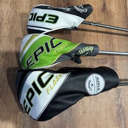 Callaway Golf Clubs (Driver, 3 Wood, 6 Hybrid) - See Listing For Price