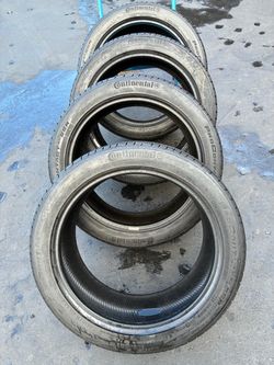Continental ProContact GX SSR Tires 235/45/19 set of 4