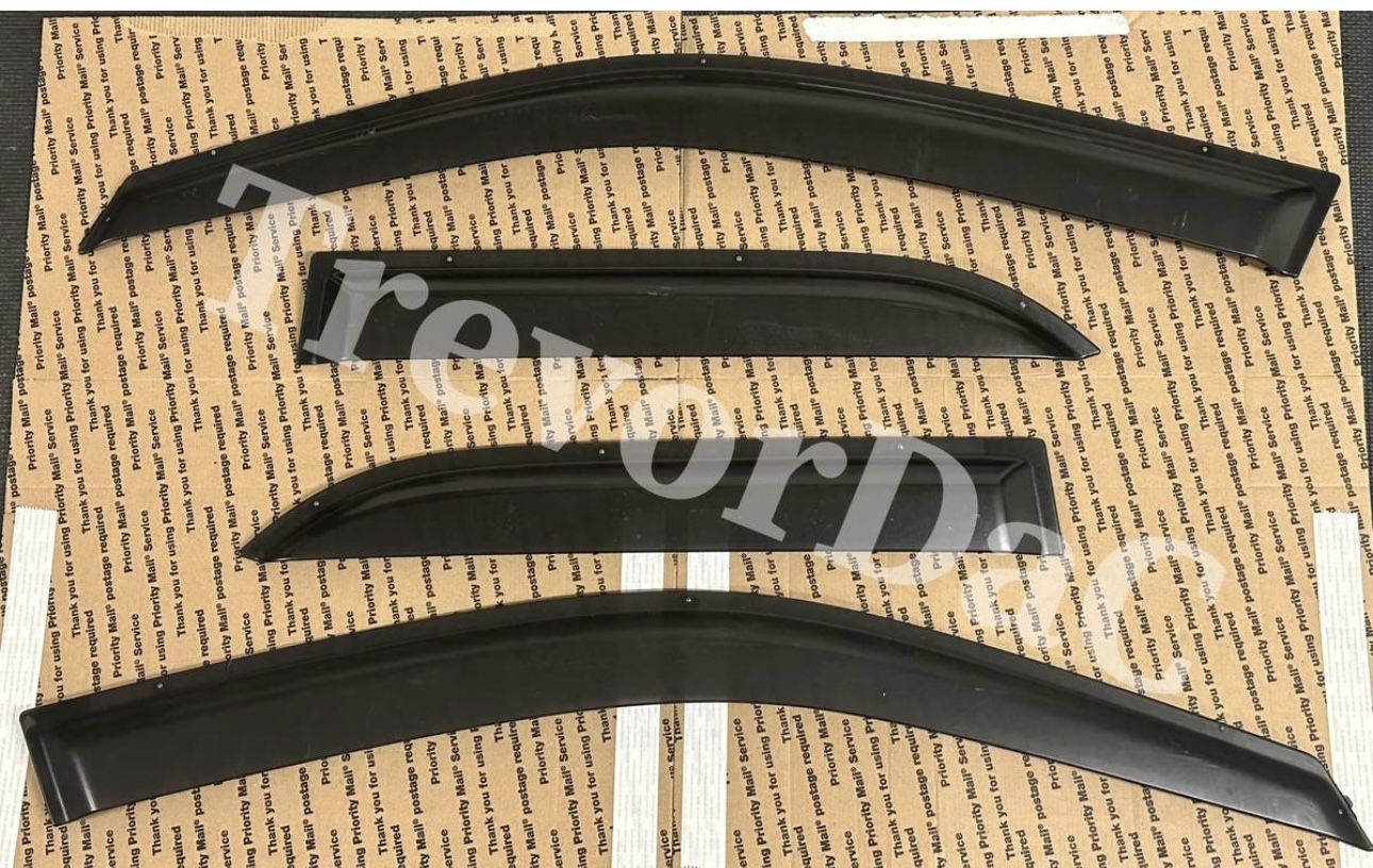 Acura MDX OEM Window Visors/Rain Guards.