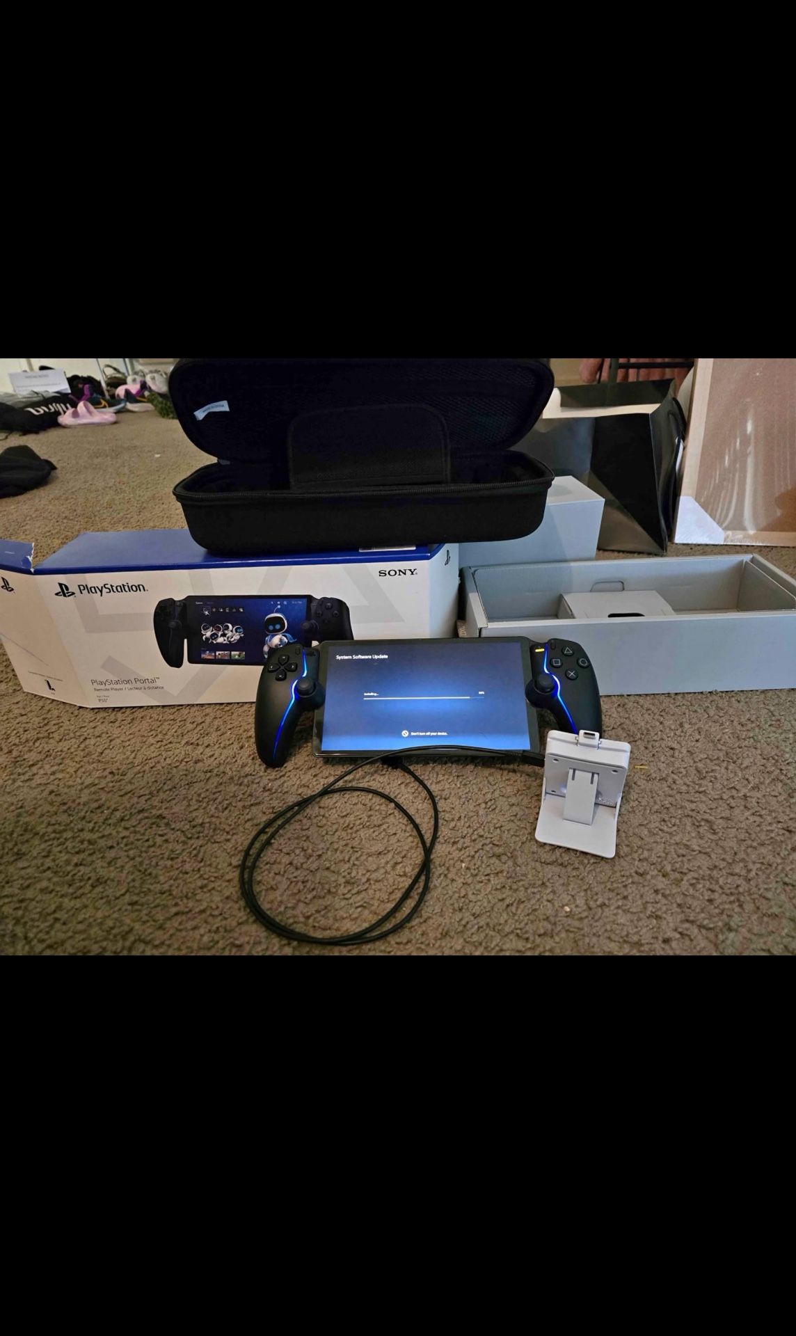 Black Playstation Portal