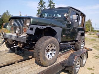 93 Jeep Wrangler Rio Grande edition