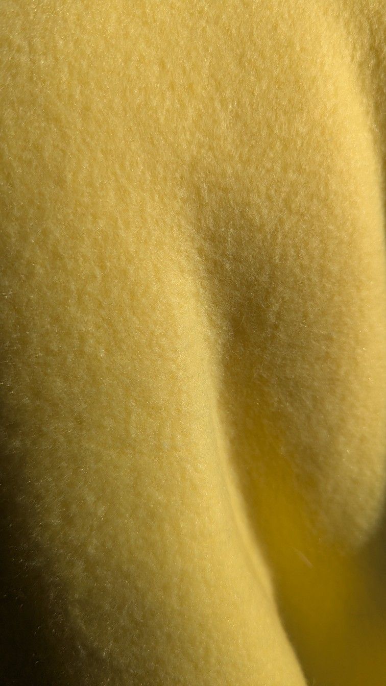 Yellow Fleece Fabric