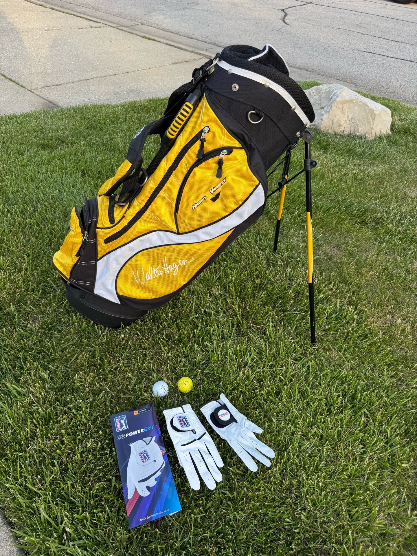 Walter Hagen Varsity Golf Stand Bag. Like New!