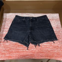 Women’s Black Universal Threads Denim Shorts Size 10
