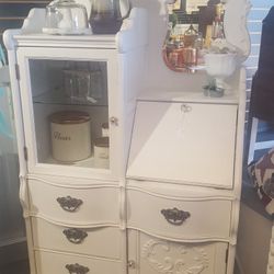 Antique Writing Cabinet 