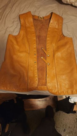 Vintage Leather Vest