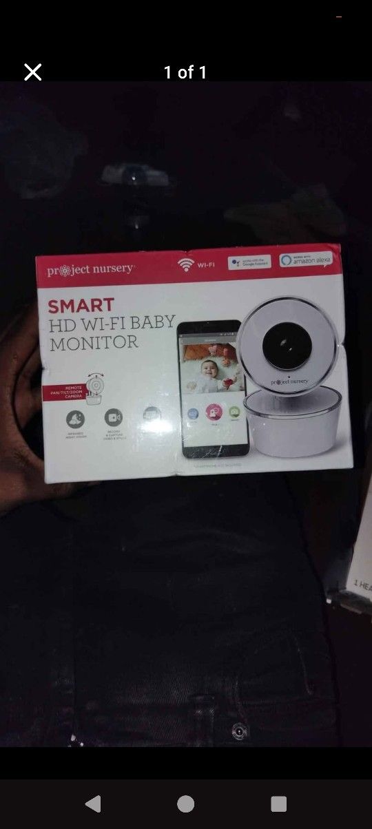 Brand New HD WiFi Baby Monitor Still In Plastic Never Opened