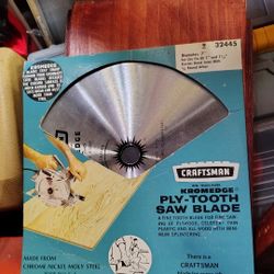 Lot Of 8 Craftsman Circular Saw Blades (7"-7¼" & 6½") Vintage