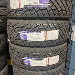 LT275/60R20 Predator New Mutant AT with Install And Balance 