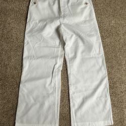 White Lightweight Pants 