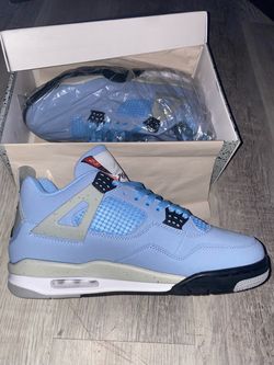 Air Jordan 4 University Blue Sneakers size 12.5