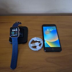 Iphone 8 And Apple Watch Series 3