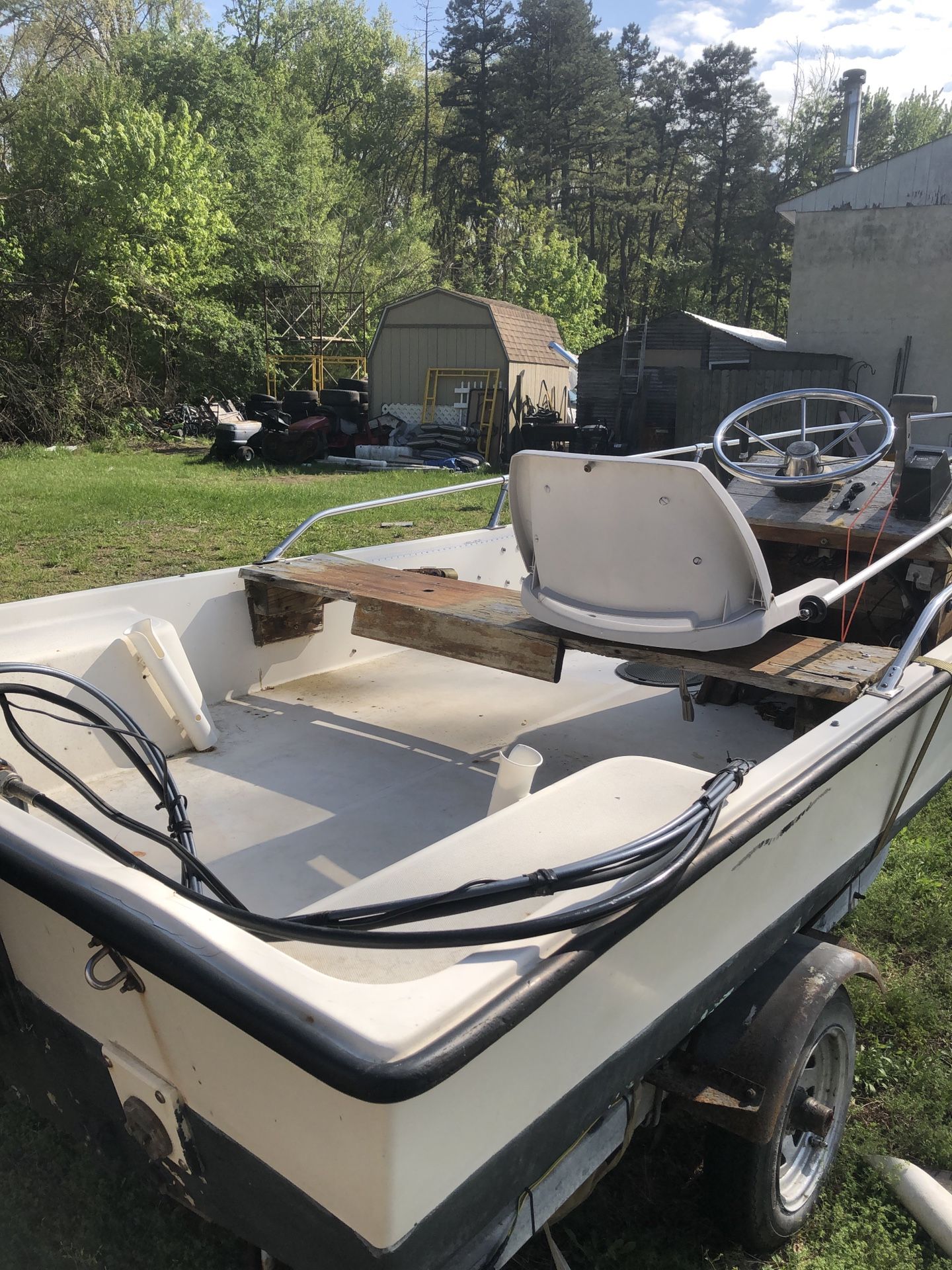 16 ft hobie power skiff for Sale in Monroe Township, NJ OfferUp