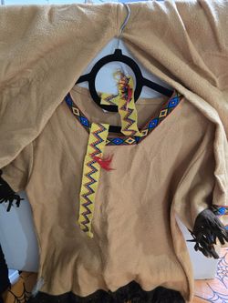 Native American Kids Costume Size Large Kids