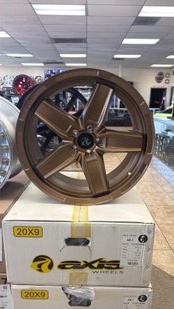 20” AXIS WHEELS / RIMS (5x114.3)