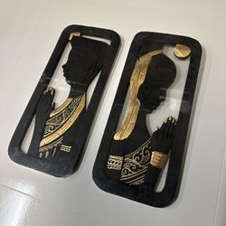 Wall Art Decorations x 2