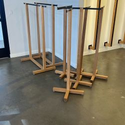 Set Of Clothing Racks