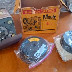 8 Mm Projector With Elvis Movie And Sullivan Show
